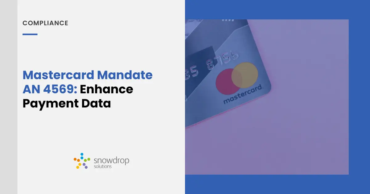Mastercard mandate AN4569