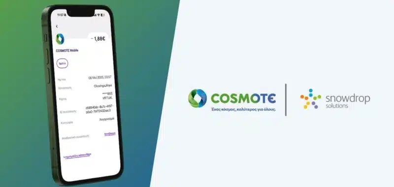 Cosmote introduces enriched transactions with Snowdrop API