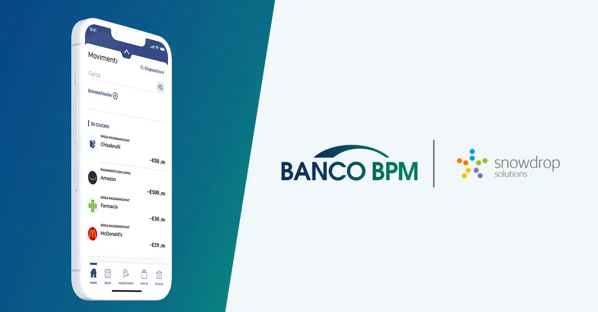 Banco BPM partners with Snowdrop for transaction enrichment