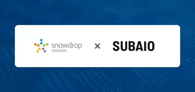 Snowdrop partners with Subaio for data driven banking