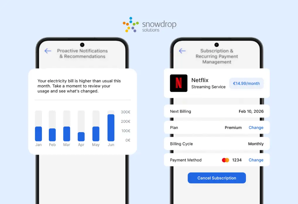 Contextual banking through GenIE by Snowdrop