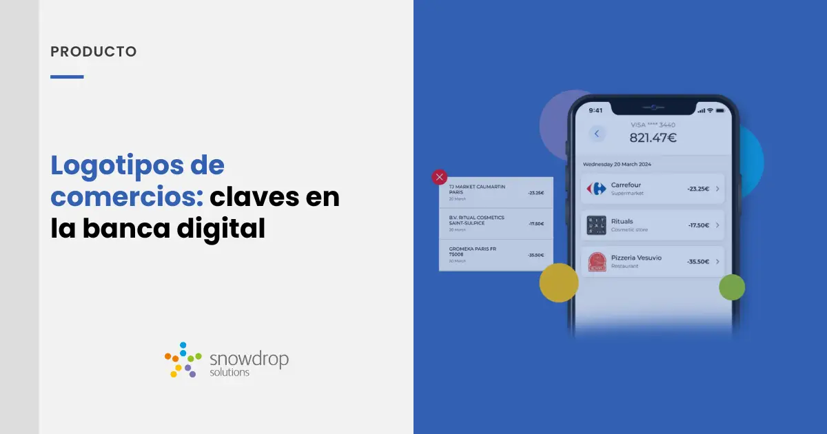 Cómo usar logotipos de comercios en transacciones bancarias