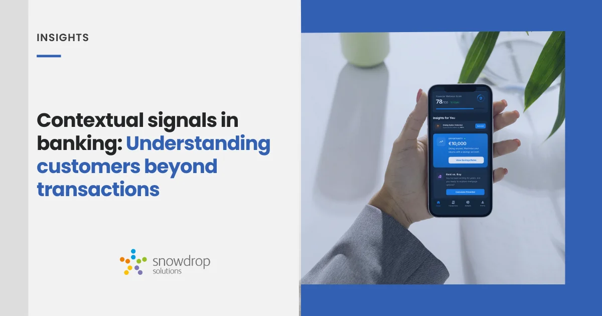 contextual signals in banking