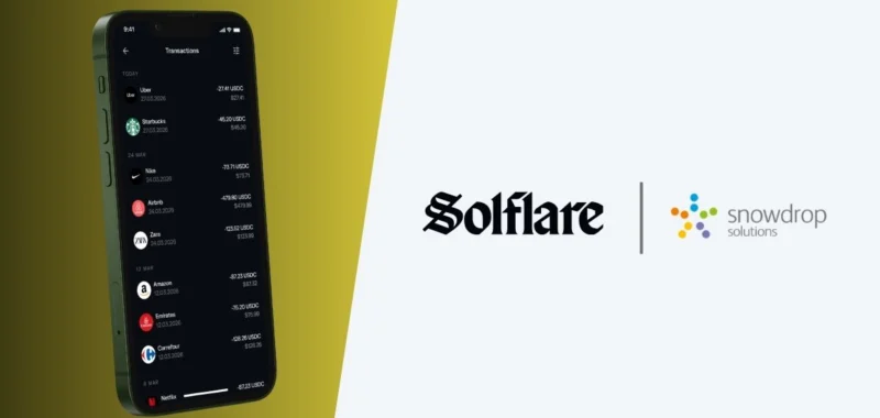 Solflare partner with Snowdrop for Merchant Enrichment